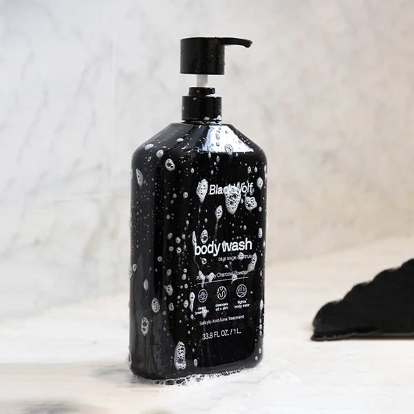 Charcoal Body Wash Liter - Image 4